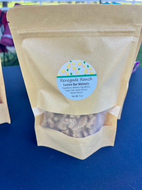 Lemon Bar -Renegade Ranch Walnuts